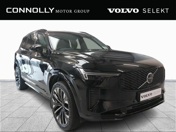 Volvo XC90 SUV, Petrol Plug-in Hybrid, 2025, Black