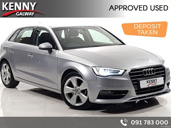 Audi A3 Hatchback, Petrol, 2015, Silver