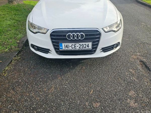 Audi A6 Saloon, Diesel, 2014, White