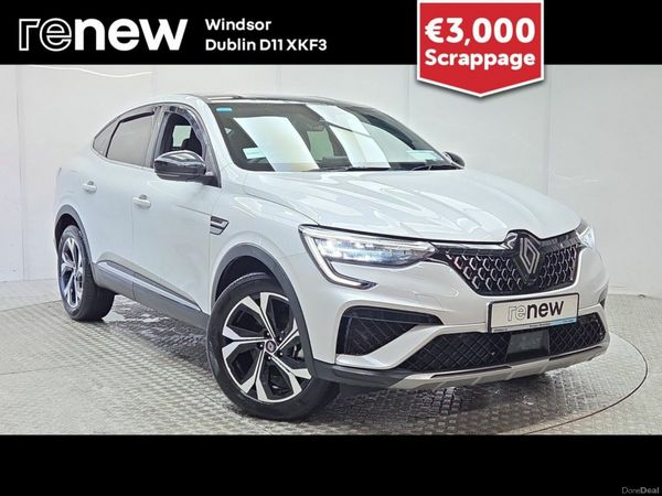 Renault Arkana Hatchback, Petrol, 2024, White