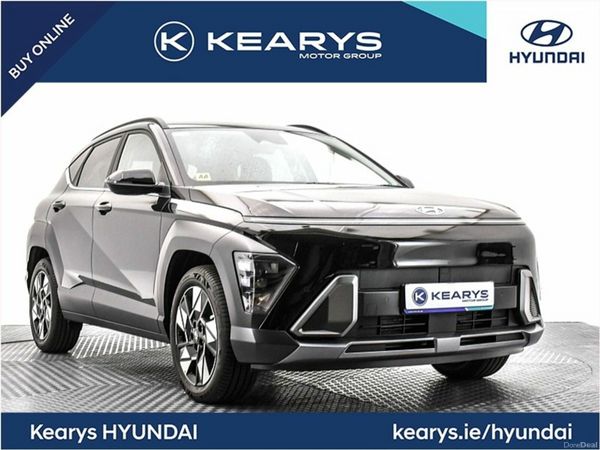 Hyundai KONA SUV, Petrol Hybrid, 2023, Black
