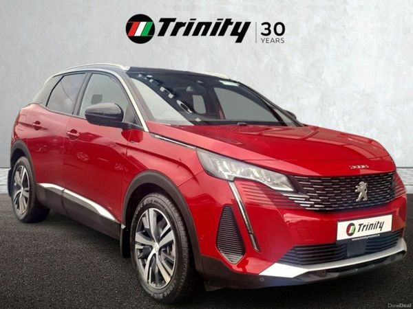 Peugeot 3008 SUV, Petrol Plug-in Hybrid, 2024, Red
