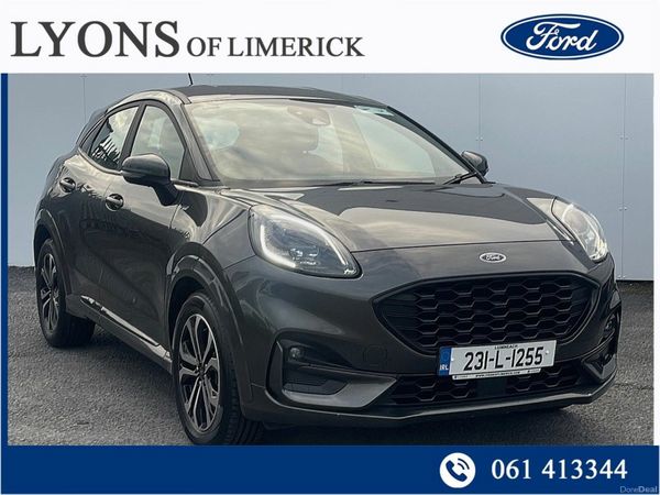 Ford Puma MPV, Petrol Hybrid, 2023, Grey