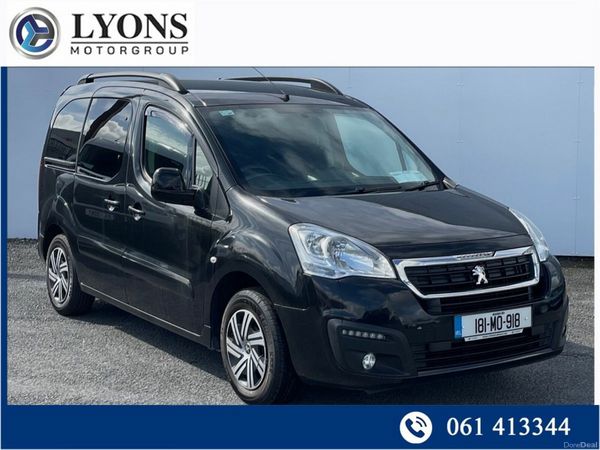 Peugeot Partner Tepee MPV, Diesel, 2018, Black