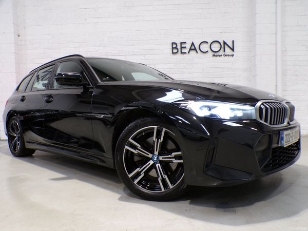 BMW 3-Series Estate, Petrol Plug-in Hybrid, 2022, Black