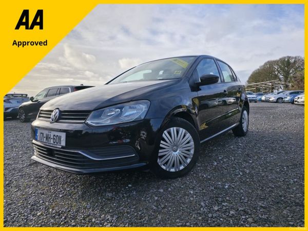 Volkswagen Polo Hatchback, Petrol, 2017, Black