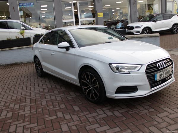 Audi A3 Saloon, Petrol, 2018, White