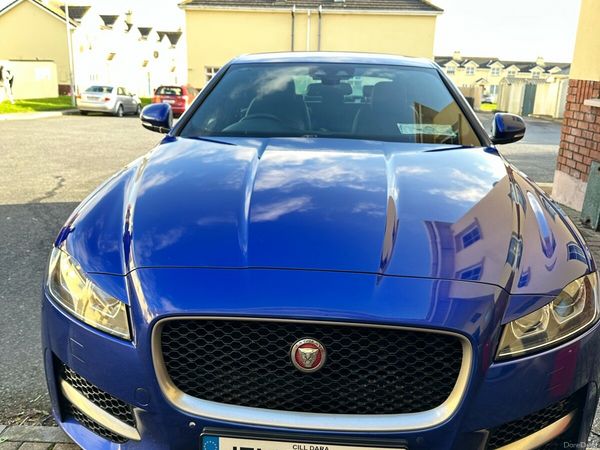 Jaguar XF Saloon, Diesel, 2017, Blue