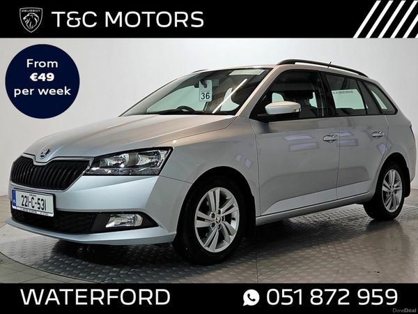 Skoda Fabia Estate, Petrol, 2022, Grey