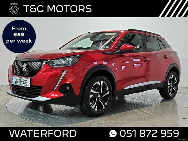 Peugeot 2008 SUV, Petrol, 2021, Red