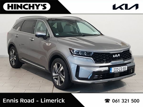 Kia Sorento SUV, Petrol Plug-in Hybrid, 2022, Grey