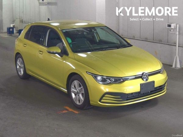 Volkswagen Golf Hatchback, Petrol Hybrid, 2021, Yellow