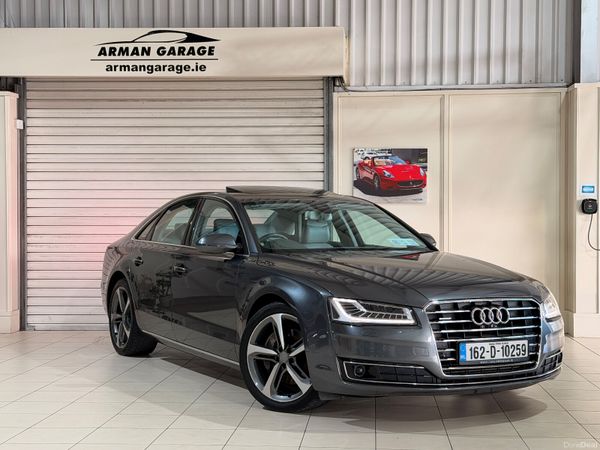 Audi A8 Saloon, Diesel, 2016, Grey