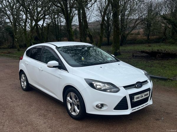Ford Focus Hatchback, Diesel, 2013, White