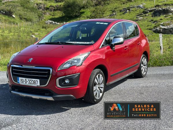 Peugeot 3008 SUV, Diesel, 2015, Red