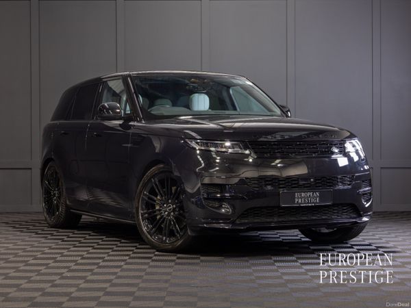 Land Rover Range Rover Sport SUV, Petrol Plug-in Hybrid, 2025, Black