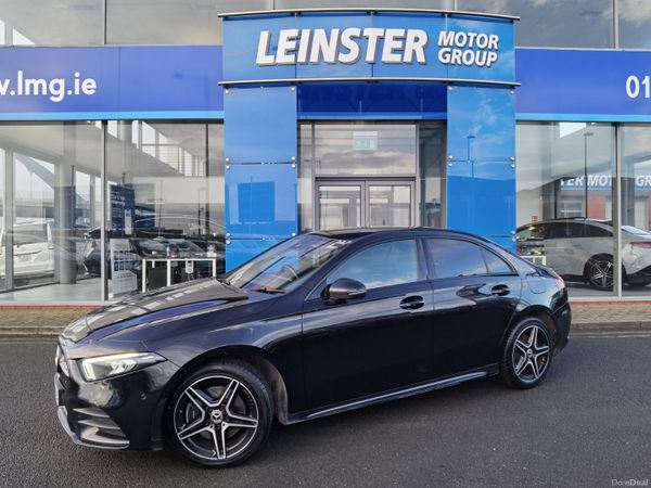 Mercedes-Benz A-Class Saloon, Petrol Plug-in Hybrid, 2022, Black