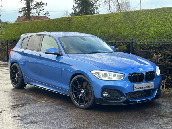 BMW 1-Series Hatchback, Petrol, 2017, Blue