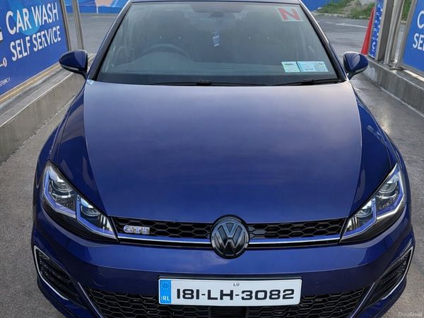Volkswagen Golf Hatchback, Petrol Plug-in Hybrid, 2018, Blue