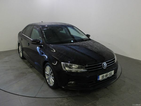 Volkswagen Jetta Saloon, Diesel, 2018, Black