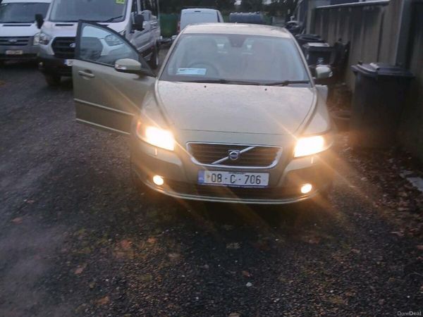Volvo S40 Saloon, Ethanol Petrol, 2008, Green