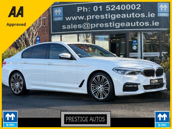 BMW 5-Series Saloon, Diesel, 2017, White