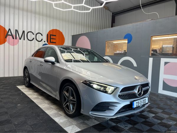 Mercedes-Benz A-Class Saloon, Petrol Plug-in Hybrid, 2023, Silver