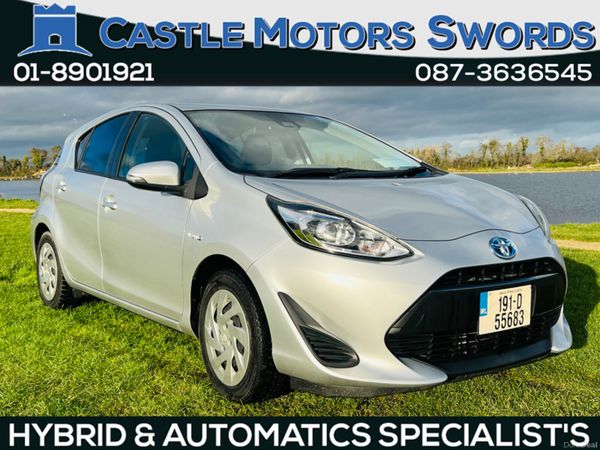 Toyota Aqua Hatchback, Petrol Hybrid, 2019, Silver