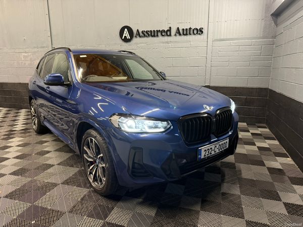 BMW X3 SUV, Petrol Hybrid, 2023, Blue
