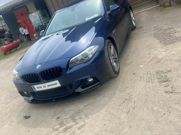 BMW 5-Series Saloon, Diesel, 2016, Blue