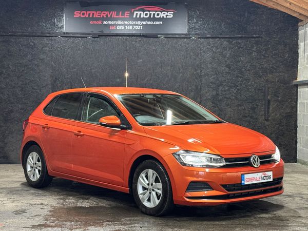 Volkswagen Polo Hatchback, Petrol, 2020, Orange