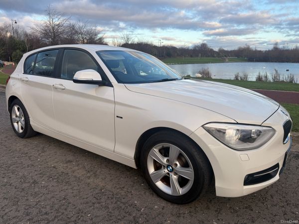 BMW 1-Series Hatchback, Petrol, 2015, White