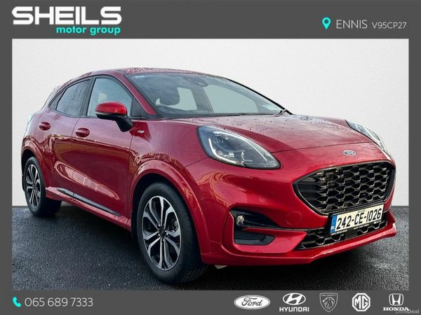 Ford Puma SUV, Petrol, 2024, Red