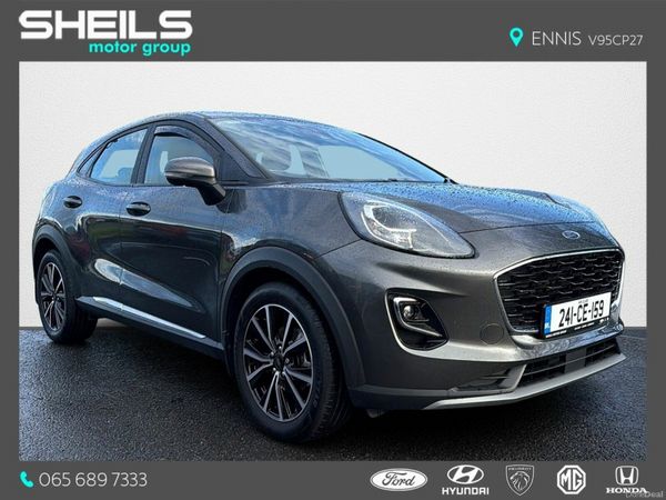 Ford Puma SUV, Petrol Hybrid, 2024, Grey
