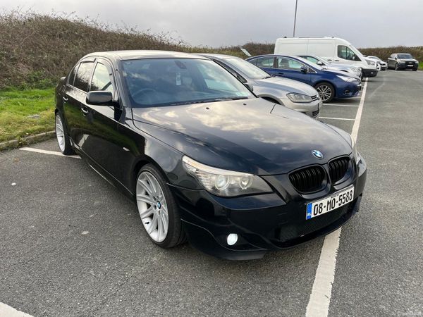BMW 5-Series Saloon, Diesel, 2008, Black