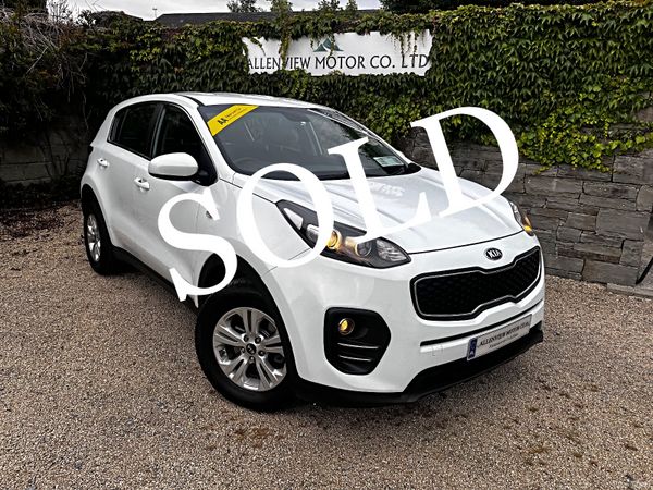 Kia Sportage SUV, Diesel, 2016, White