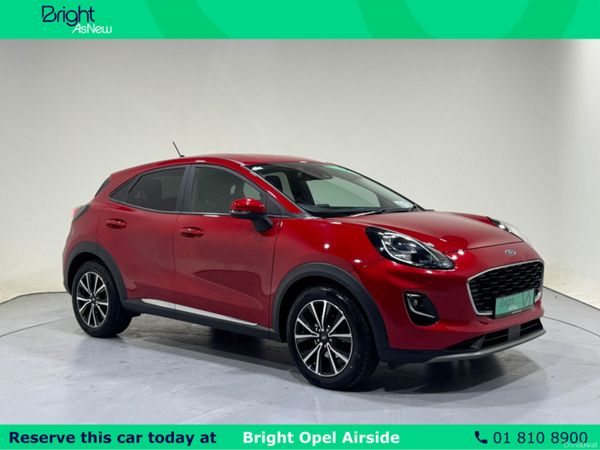 Ford Puma MPV, Petrol Hybrid, 2024, Red