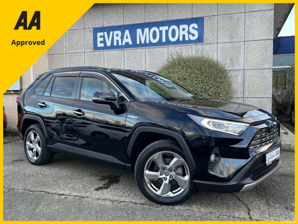 Toyota RAV4 SUV, Petrol Hybrid, 2020, Black