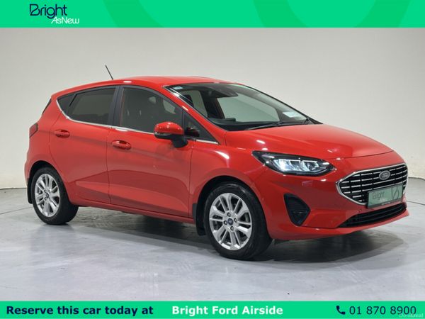 Ford Fiesta Hatchback, Petrol, 2023, Red