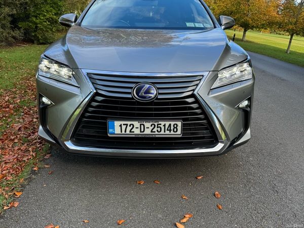 Lexus RX SUV, Petrol Hybrid, 2017, Silver