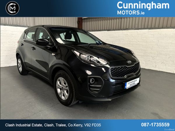 Kia Sportage SUV, Diesel, 2017, Black
