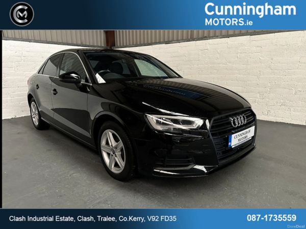 Audi A3 Saloon, Petrol, 2018, Black