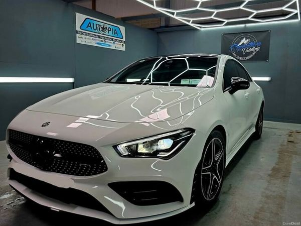 Mercedes-Benz CLA Saloon, Petrol, 2020, White