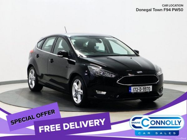Ford Focus Hatchback, Diesel, 2017, Black