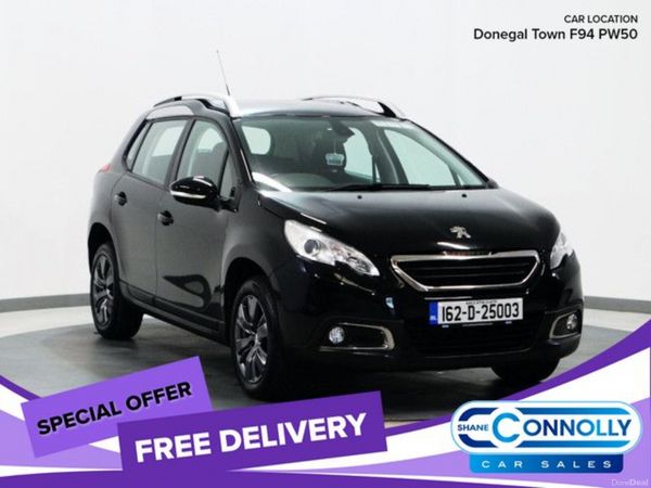 Peugeot 2008 SUV, Diesel, 2016, Black