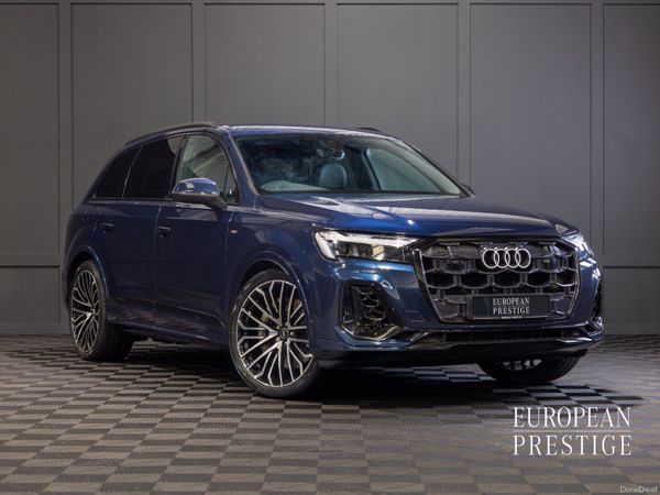 Audi Q7 SUV, Petrol Plug-in Hybrid, 2025, Blue