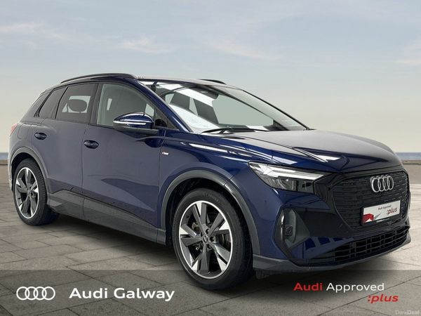 Audi Q4 e-tron SUV, Electric, 2022, Blue