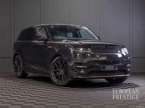 Land Rover Range Rover Sport SUV, Petrol Plug-in Hybrid, 2023, Black