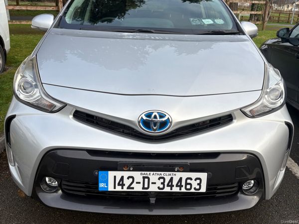 Toyota Prius MPV, Petrol Hybrid, 2014, Silver
