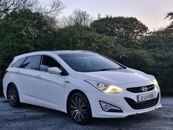 Hyundai i40 Estate, Diesel, 2012, White